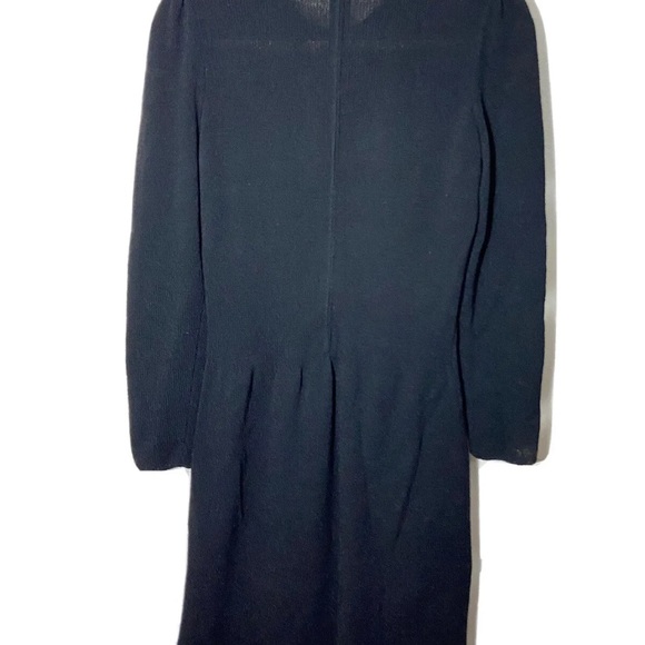 Vintage Pat Sandler for Wellmore beaded sequin long sleeve Sweater Dress - Picture 11 of 11